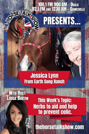 Jessica Lynn of Earth Song Ranch is a regular contributor to Fox's The Horse Talk Show's Holistic Horse segment