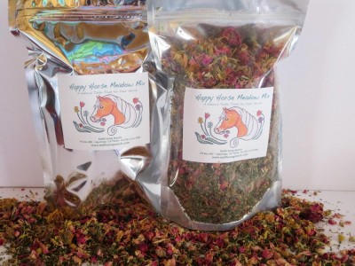 Happy Horse Meadow Mix - Herbal treat for horses on limited grazing
